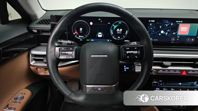 Hyundai Grandeur Hybrid (GN7) 2023 Черный из Кореи, фото 3