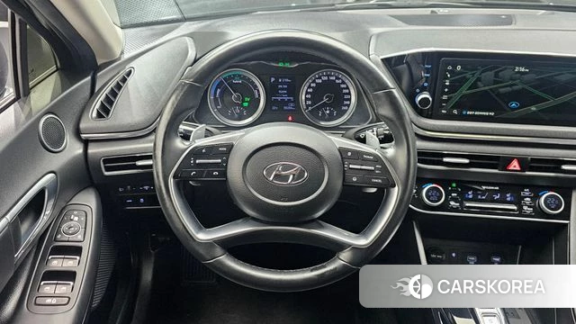 Hyundai Sonata Hybrid (DN8) 2020 Черный из Кореи, фото 3