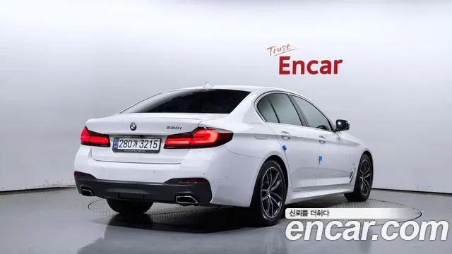 BMW 5 Series (G30) 2021 Белый из Кореи, фото 3