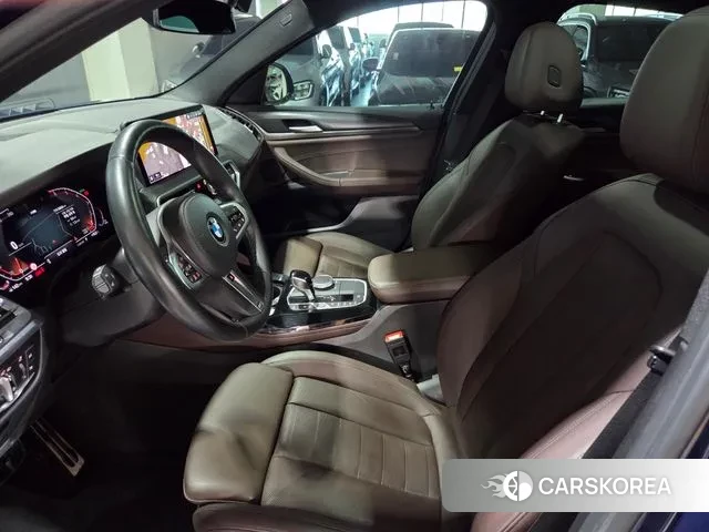 BMW X4 (G02) 2022 Синий из Кореи, фото 3