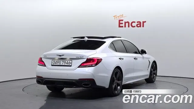 Genesis G70 2019 Белый из Кореи, фото 3