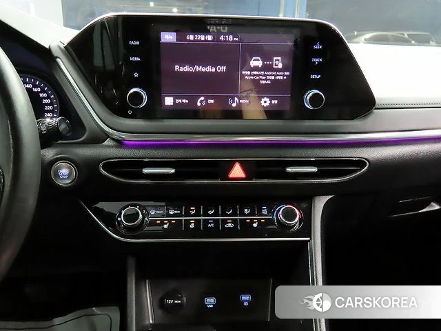 Hyundai Sonata (DN8) 2022 Черный из Кореи, фото 3