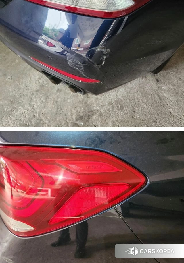 Genesis G70 2019 Синий из Кореи, фото 3
