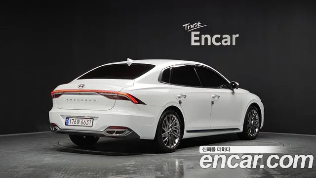 Hyundai The New Grandeur IG 2020 Белый из Кореи, фото 3
