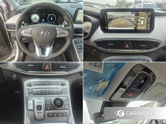 Hyundai The New Santa Fe 2023 Белый из Кореи, фото 3