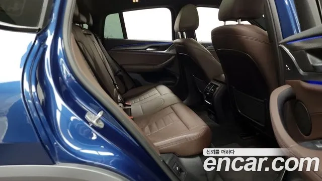 BMW X4 (G02) 2021 Синий из Кореи, фото 3