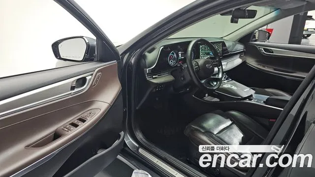 Hyundai The New Grandeur IG Hybrid 2020 Серый из Кореи, фото 3