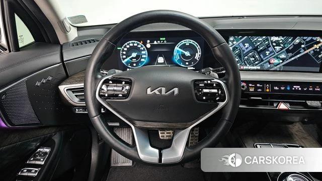 Kia K8 Hybrid 2021 Серый из Кореи, фото 3