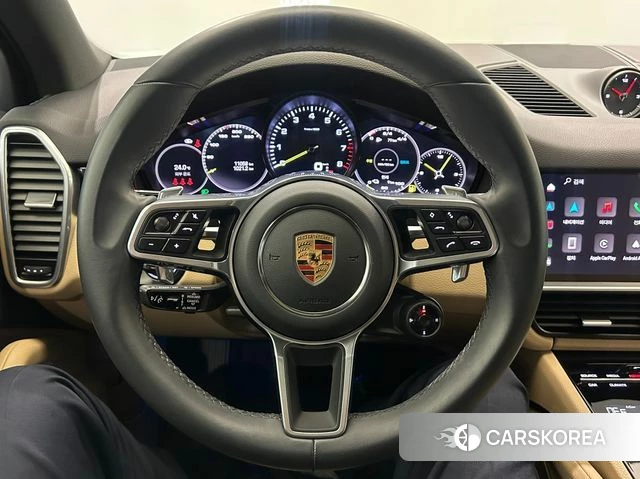 Porsche Cayenne (PO536) 2023 Черный из Кореи, фото 3