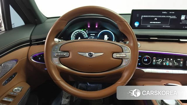 Genesis GV70 2021 Черный из Кореи, фото 3