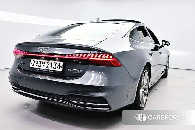 Audi A7 (4K) 2020 Серый из Кореи, фото 3