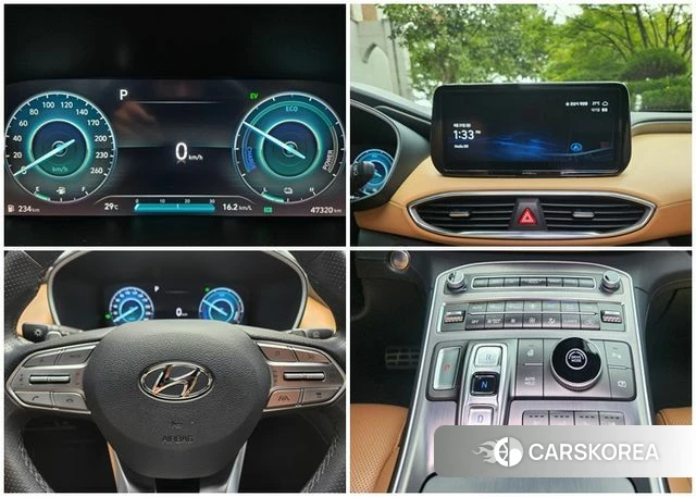 Hyundai The New Santa Fe 2023 Серый из Кореи, фото 3