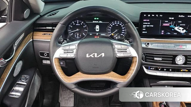 Kia The New K9 2nd generation 2021 Черный из Кореи, фото 3