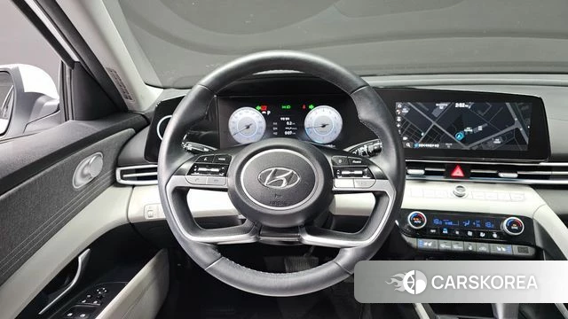 Hyundai Avante (CN7) 2022 Белый из Кореи, фото 3