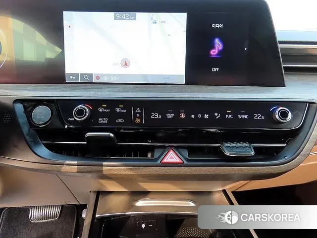 Kia K8 Hybrid 2022 Черный из Кореи, фото 3