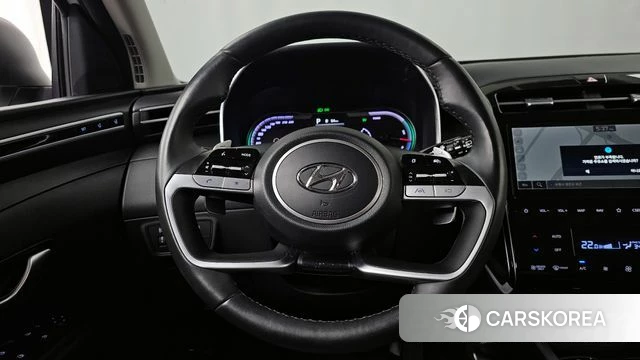 Hyundai Tucson Hybrid (NX4) 2022 Белый из Кореи, фото 3