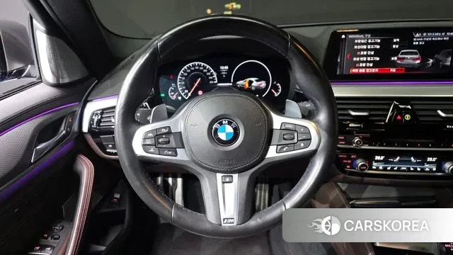 BMW 5 Series (G30) 2019 Синий из Кореи, фото 3