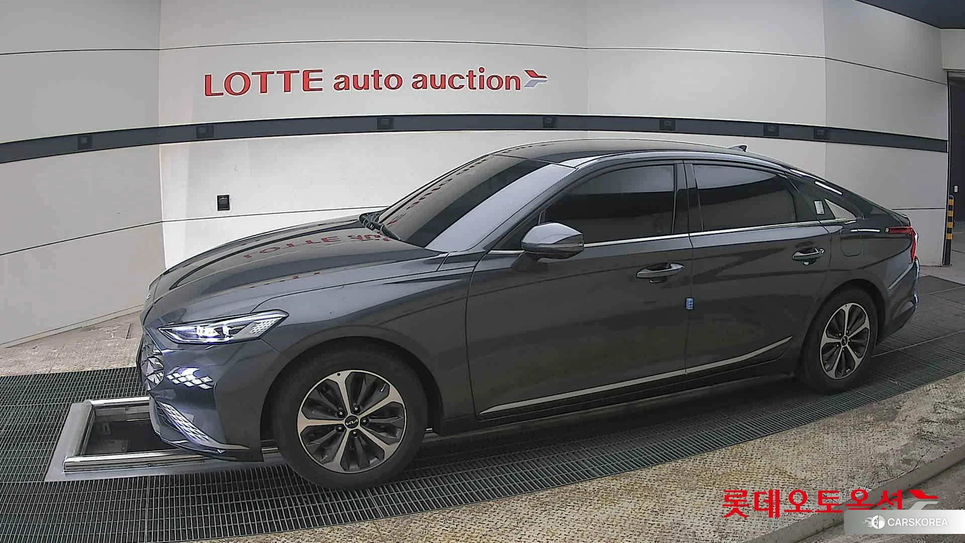 Kia K8 Hybrid 2022 Interstellagray из Кореи, фото 3