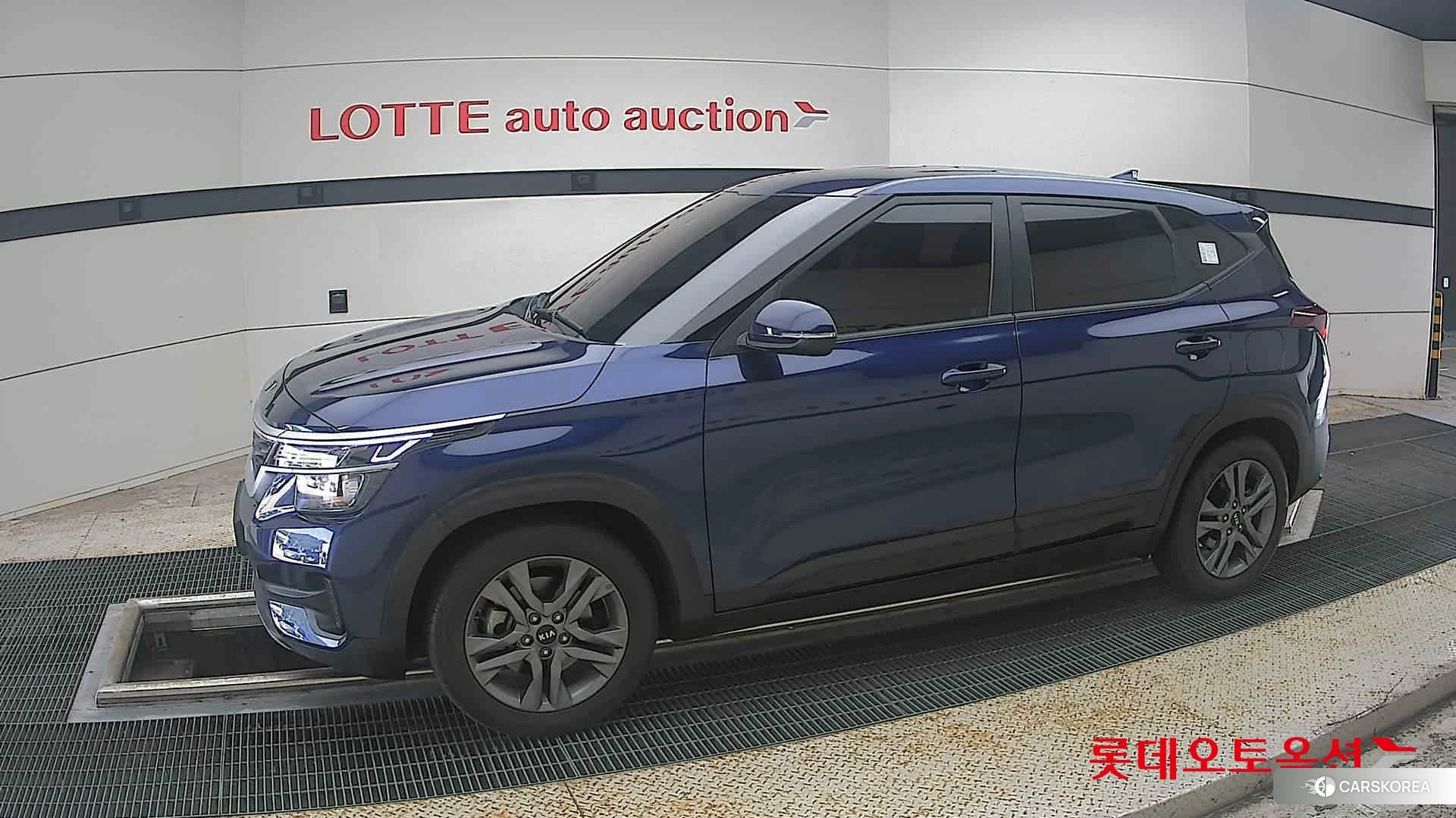 Kia Seltos 2020 Dark Ocean Blue из Кореи, фото 3