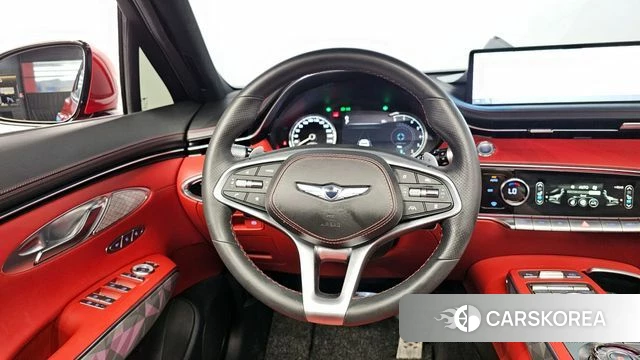 Genesis GV70 2022 Красный из Кореи, фото 3