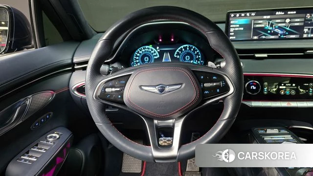 Genesis GV70 2021 Синий из Кореи, фото 3