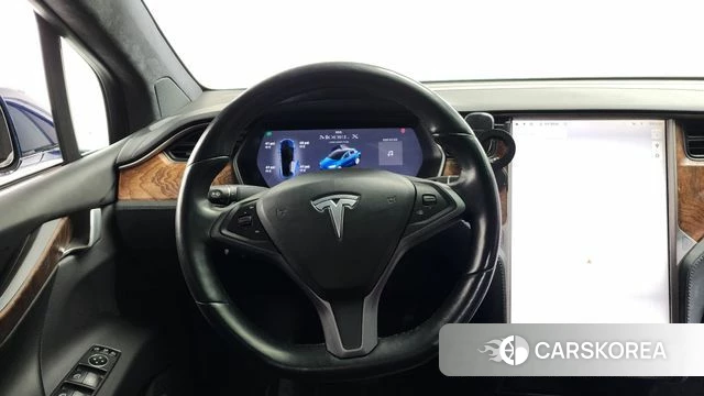 Tesla Model X 2020 Синий из Кореи, фото 3