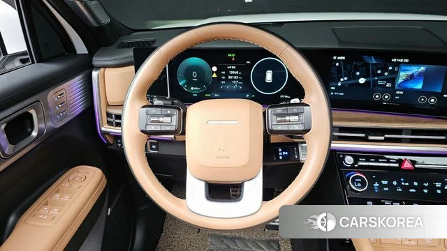Hyundai Santa Fe (MX5) 2024 Белый из Кореи, фото 3