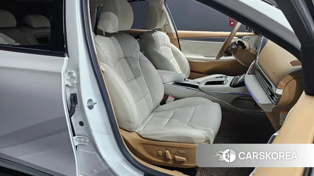 Hyundai The New Grandeur IG Hybrid 2020 Белый из Кореи, фото 3