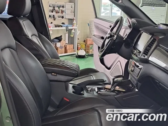 Ssangyong The New Rexton Sport 2021 Светло-зеленый из Кореи, фото 3