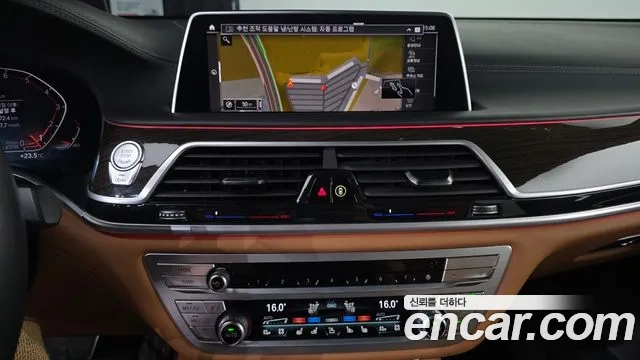 BMW 7 Series (G11) 2022 Черный из Кореи, фото 3