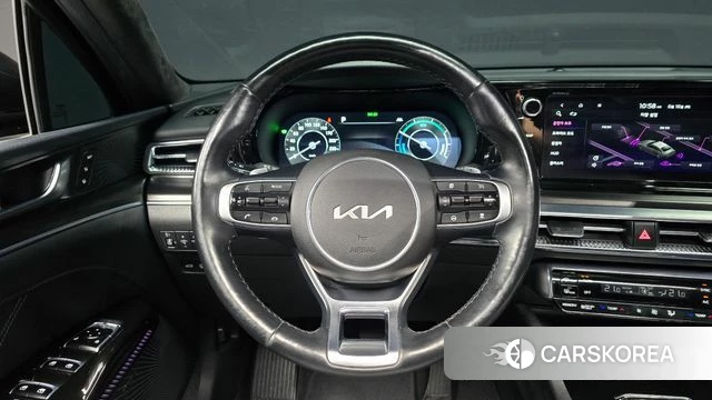 Kia K5 Hybrid 3rd Generation 2023 Черный из Кореи, фото 3