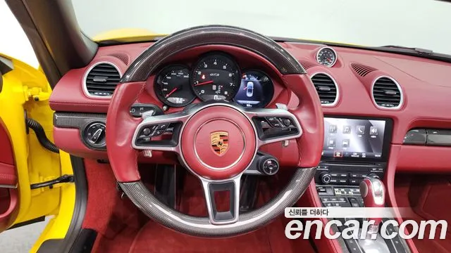 Porsche 718 Boxster 2019 Желтый из Кореи, фото 3