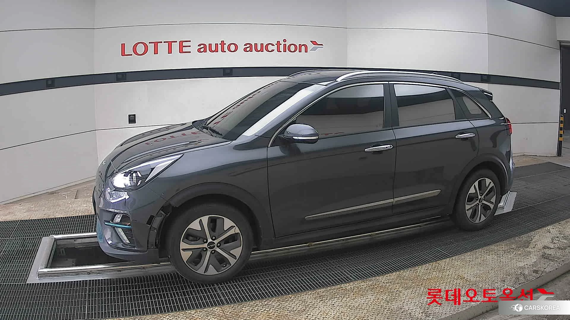 Kia Niro EV 2022 Interstellagray из Кореи, фото 3