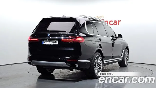 BMW X7 (G07) 2021 Черный из Кореи, фото 3