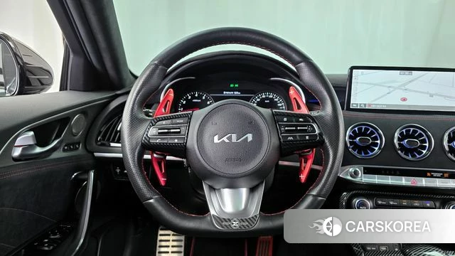 Kia Stinger Meister 2022 Темно-зеленый из Кореи, фото 3