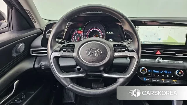 Hyundai Avante (CN7) 2022 Черный из Кореи, фото 3