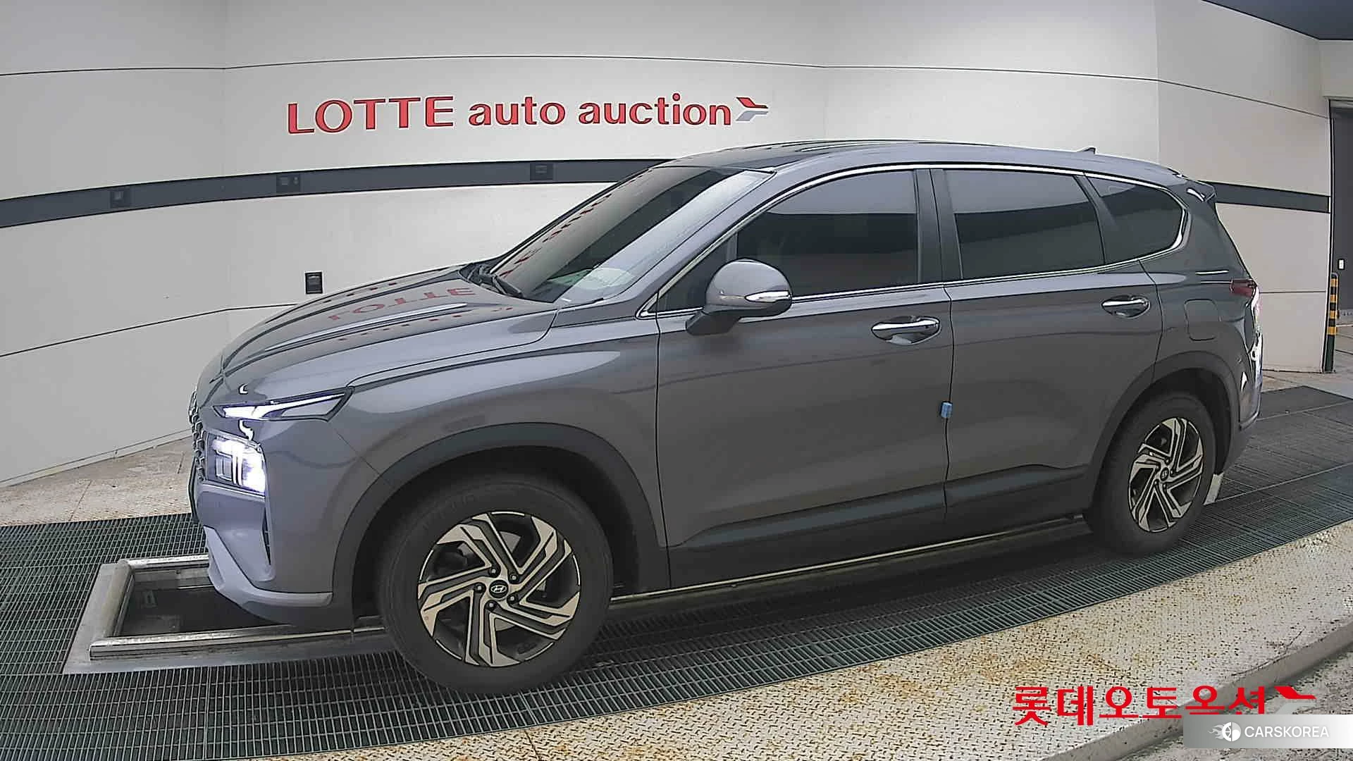 Hyundai Santa Fe 2022 Magnetic Grey Metallic из Кореи, фото 3
