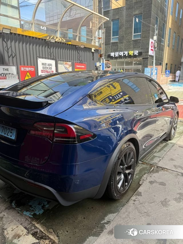 Tesla Model X 2023 Синий из Кореи, фото 3
