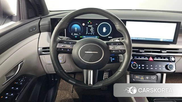 Hyundai The New Tucson Hybrid (NX4) 2024 Белый из Кореи, фото 3