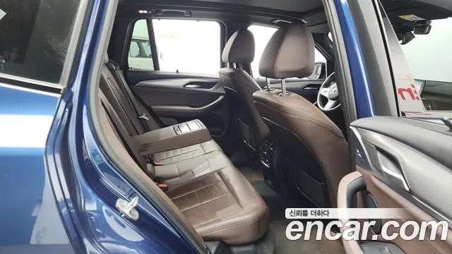 BMW X3 (G01) 2021 Синий из Кореи, фото 3