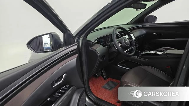 Hyundai Tucson Hybrid (NX4) 2021 Серый из Кореи, фото 3