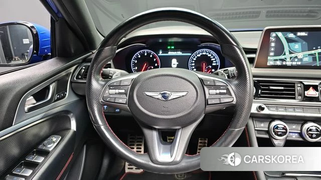 Genesis G70 2018 Синий из Кореи, фото 3