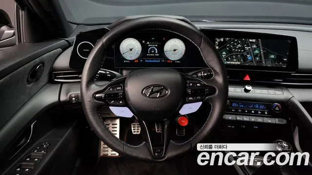 Hyundai Avante (CN7) 2023 Черный из Кореи, фото 3