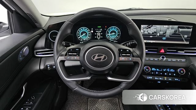 Hyundai The New Avante (CN7) 2023 Белый из Кореи, фото 3