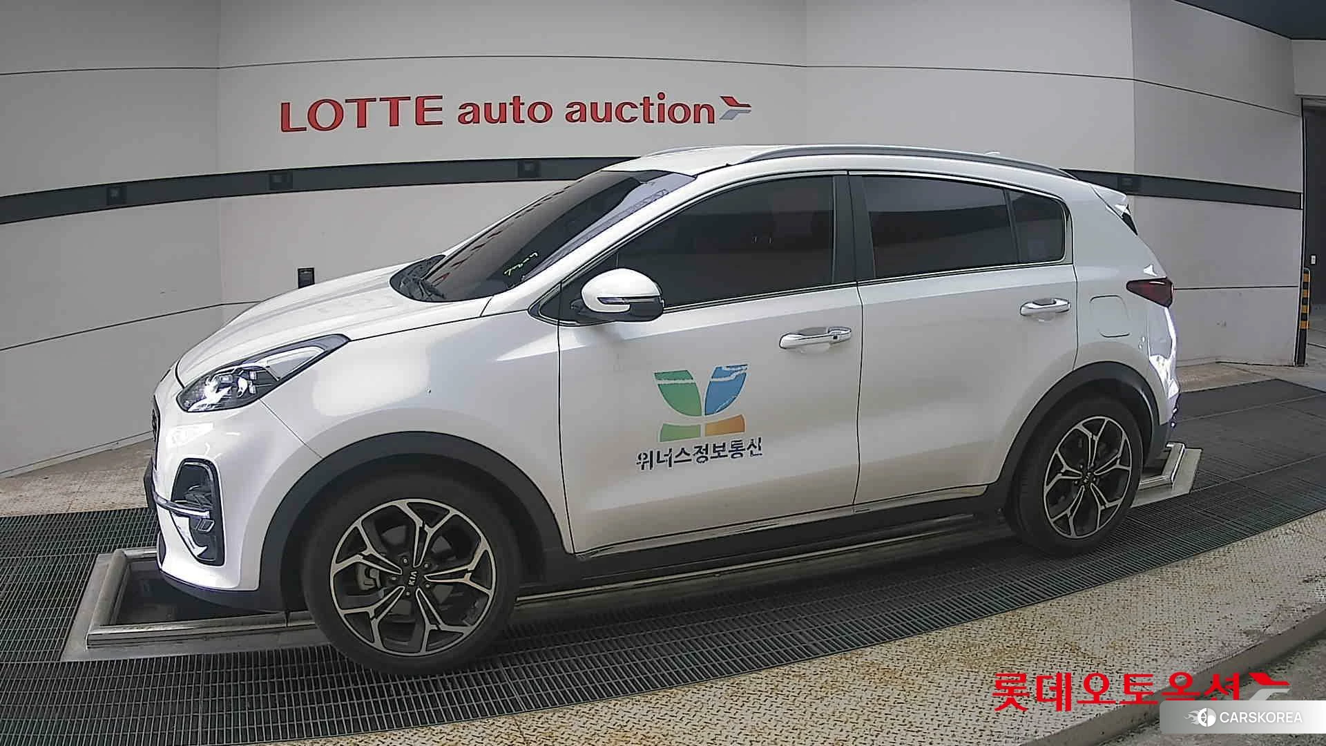Kia Sportage 2021 Snow White Pearl (optional) из Кореи, фото 3