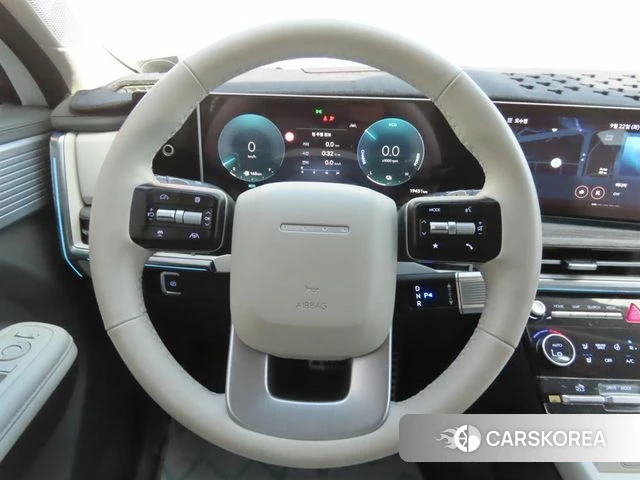 Hyundai Santa Fe (MX5) 2025 Белый из Кореи, фото 3