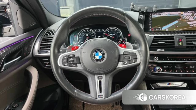 BMW X4M (G02) 2019 Черный из Кореи, фото 3