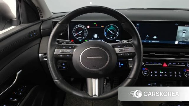 Hyundai The New Tucson Hybrid (NX4) 2024 Белый из Кореи, фото 3