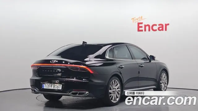 Hyundai The New Grandeur IG 2021 Черный из Кореи, фото 3