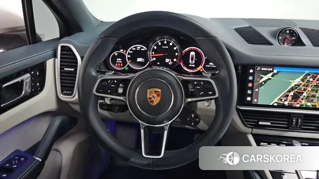 Porsche Cayenne (PO536) 2023 Серебристо-серый из Кореи, фото 3